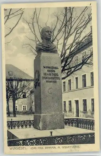 Wunsiedel Jean Paul Denkmal  * 1890-1920