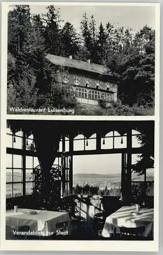 Wunsiedel Luisenburg Waldrestaurant * 1921-1965
