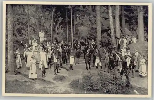 Wunsiedel Bergfestspiel Die Losburg * 1890-1920