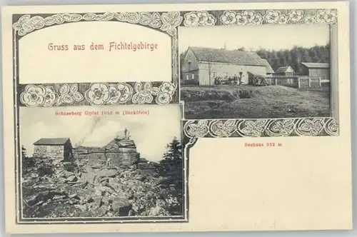 Wunsiedel Schneeberg Seehaus * 1890-1920