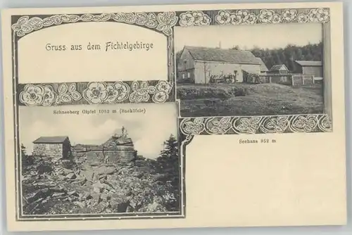 Wunsiedel Wunsiedel Schneeberg Gipfel Seehaus * 1890-1920 / Wunsiedel /Wunsiedel LKR