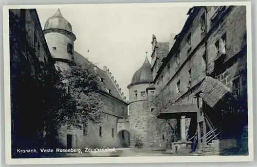Kronach Oberfranken Veste Rosenberg * 1940