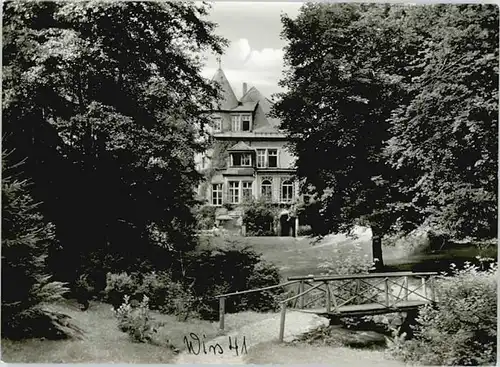 Wirsberg Frankenwald-Sanatorium *