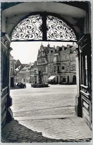 Kronach Oberfranken Marktplatz Rathaus x