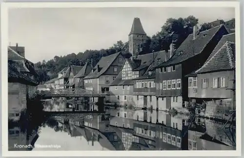 Kronach Oberfranken Wasserstrasse *