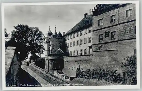 Kronach Oberfranken Festung Rosenberg *