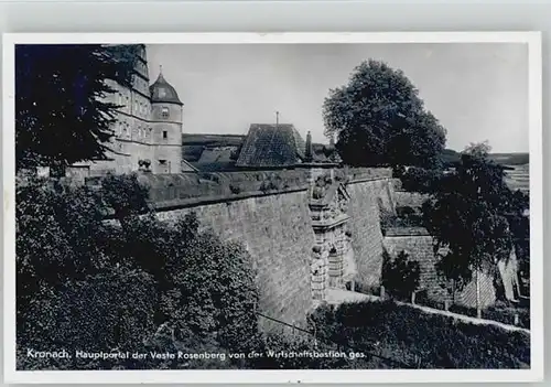 Kronach Oberfranken Festung Rosenberg *