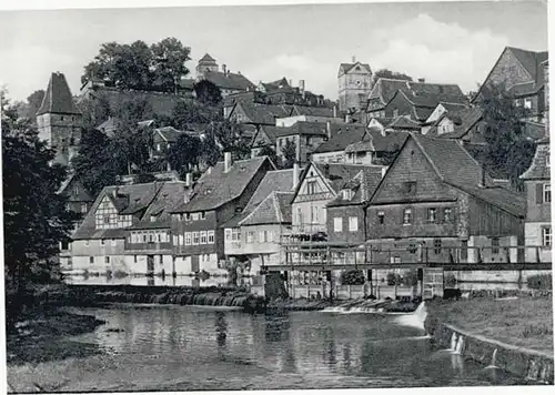 Kronach Oberfranken Wasserstrasse Festung Rosenberg *