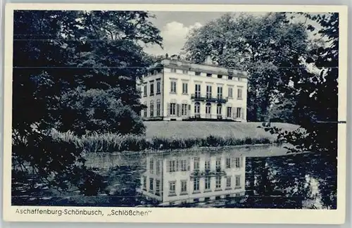 Aschaffenburg Schoenbusch Schloss  *