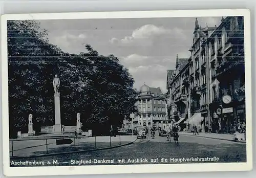 Aschaffenburg Siegfried Denkmal x