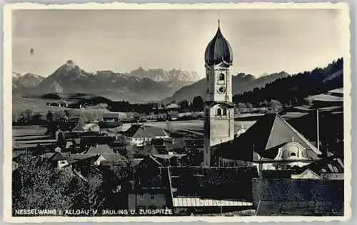 Nesselwang Zugspitze Saeuling x 1941