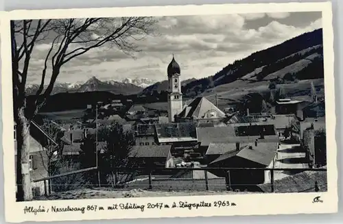 Nesselwang Saeuling Zugspitze * 1948