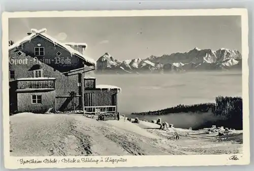 Nesselwang Saeuling Zugspitze Sportheim Boeck * 1930