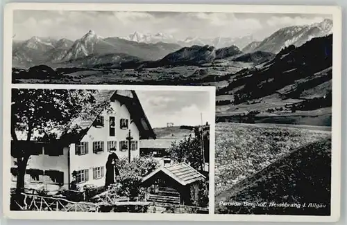 Nesselwang Pension Berghof x 1936