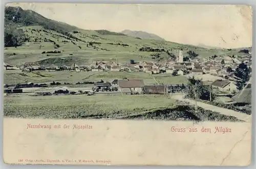 Nesselwang Feldpost Alpspitze x 1901