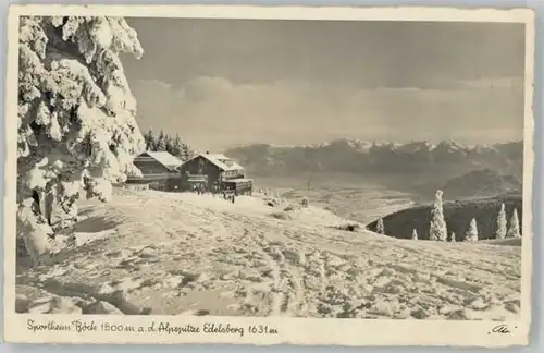 Nesselwang Sportheim Boeck * 1930