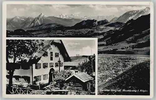 Nesselwang Nesselwang Pension Berghof * 1940 / Nesselwang /Ostallgaeu LKR