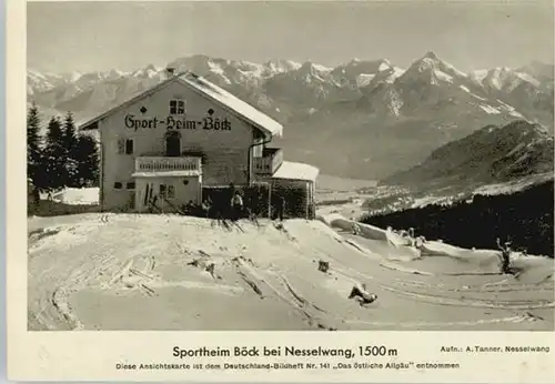 Nesselwang Sportheim Boeck * 1940