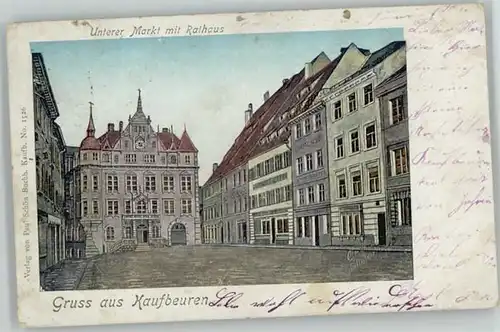 Kaufbeuren Markt Rathaus x