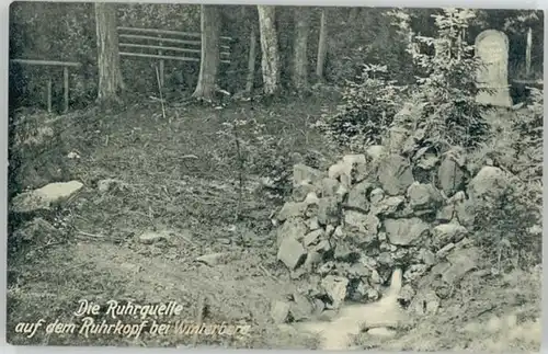 Winterberg Ruhrquelle *