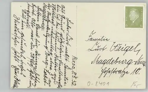 Riesa [handschriftlich] Kirche *