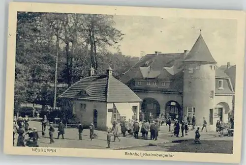 Neuruppin Neuruppin Bahnhof Rheinsberger Tor x / Neuruppin /Ostprignitz-Ruppin LKR