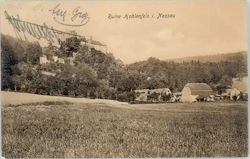 Nassau Lahn Nassau Ruine Hohlenfels x / Nassau /Rhein-Lahn-Kreis LKR