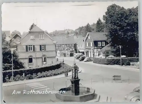 Wiehl Gummersbach Wiehl Rathausbrunnen * / Wiehl /Oberbergischer Kreis LKR