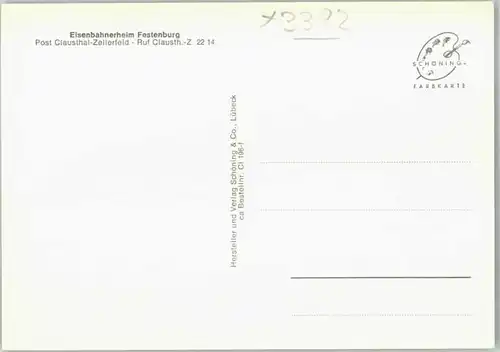 Clausthal-Zellerfeld Eisenbahnerheim Festenburg *