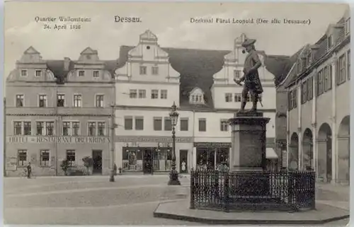 Dessau-Rosslau Dessau Denkmal * / Dessau-Rosslau /Anhalt-Bitterfeld LKR