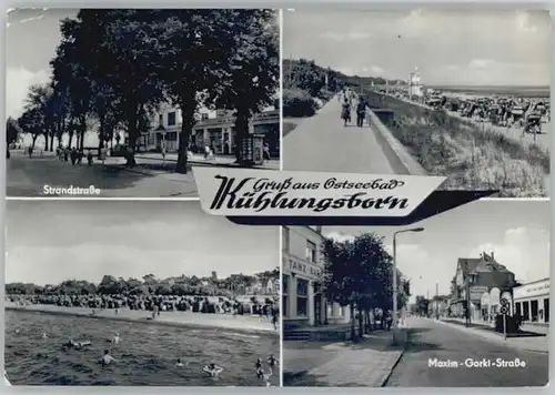 Kuehlungsborn Ostseebad Kuehlungsborn Strandstrasse Maxim Gorki Strasse x / Kuehlungsborn /Bad Doberan LKR