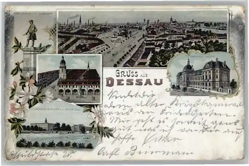 Dessau-Rosslau Dessau Fuerst Leopold Markt Palast x / Dessau-Rosslau /Anhalt-Bitterfeld LKR