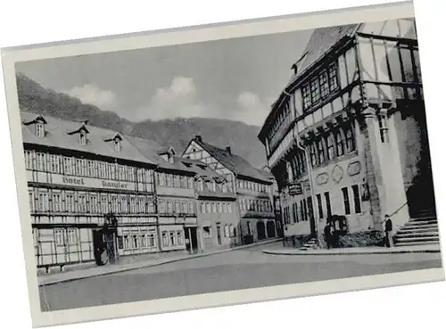 Stolberg Harz Rathaus Markt Hotel Kanzler x