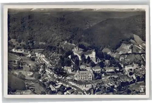 Stolberg Harz Fliegeraufnahme *