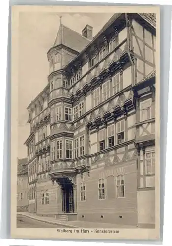 Stolberg Harz Konsistorium *