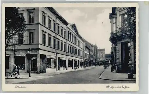 Dessau-Rosslau Dessau Strasse des 30. Januars * / Dessau-Rosslau /Anhalt-Bitterfeld LKR