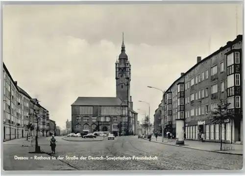 Dessau-Rosslau Dessau Strasse der Deutsch-Sowjetischen Freundschaft * / Dessau-Rosslau /Anhalt-Bitterfeld LKR