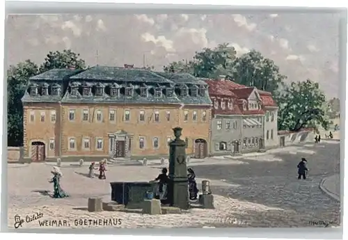 Weimar Thueringen Weimar Goethehaus * / Weimar /Weimar Stadtkreis