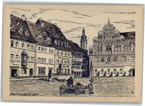 Weimar Thueringen Weimar Marktplatz * / Weimar /Weimar Stadtkreis