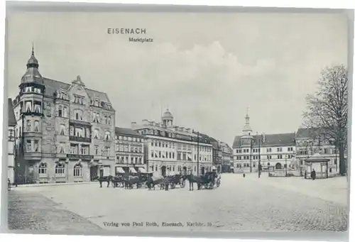 Eisenach Thueringen Marktplatz *