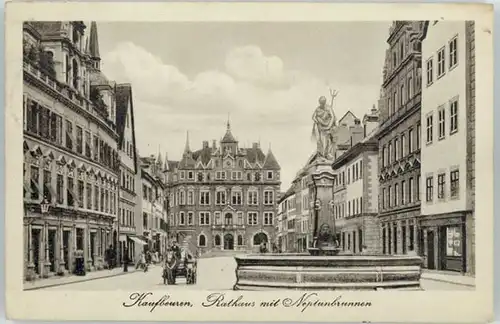 Kaufbeuren Rathaus Neptunbrunnen x