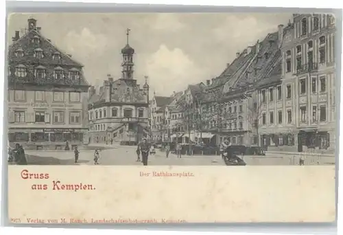 Kempten Rathausplatz *