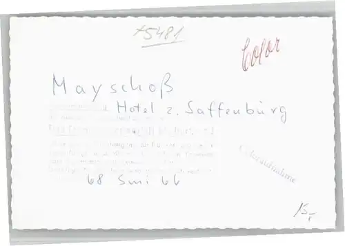 Mayschoss Hotel Saffenburg *