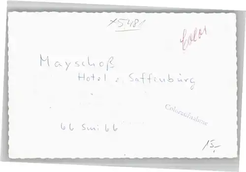 Mayschoss Hotel Saffenburg *