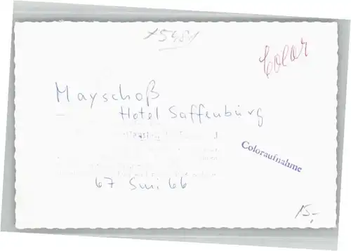 Mayschoss Hotel Saffenburg *