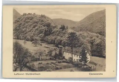 Waldbreitbach Wied Waldbreitbach Clemenshuette * / Waldbreitbach /Neuwied LKR