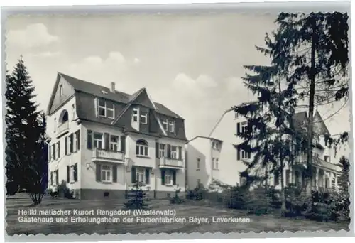 Rengsdorf Erholungsheim Farbenfabrik Bayer Leverkusen *
