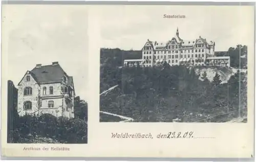 Waldbreitbach Wied Waldbreitbach Sanatorium Arzthaus x / Waldbreitbach /Neuwied LKR