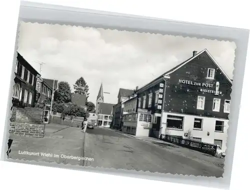 Wiehl Gummersbach Wiehl Hotel zur Post * / Wiehl /Oberbergischer Kreis LKR