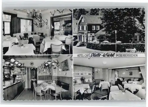 Wiehl Gummersbach Wiehl Hotel Cafe Platte * / Wiehl /Oberbergischer Kreis LKR